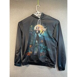 The Nightmare Before‎ Christmas Hoodie Size Medium New Jack Skellington